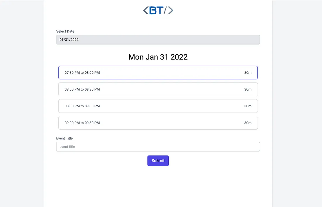 Create Slot Booking System Using Google Apps Script and Google Calendar