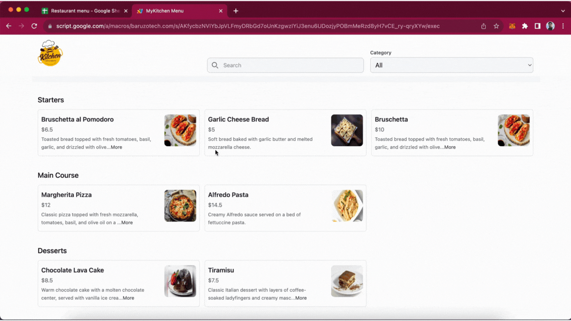 How to Create a Digital QR Menu for Restaurants Using Google Spreadsheet and Google Apps Script | Easy & Free Solution